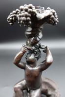 Mid 19th Century Bronze Figure of a Putti Astride a Cayman (2 of 6) Mid 19th Century Bronze Figure of a Putti Astride a Cayman (2 of 6)