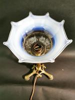 Art Nouveau Brass Lamp with Glass Shade (5 of 6) Art Nouveau Brass Lamp with Glass Shade (5 of 6)