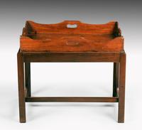 George III Period Mahogany Tray with a Shaped and Swept Border (5 of 5) George III Period Mahogany Tray with a Shaped and Swept Border (5 of 5)