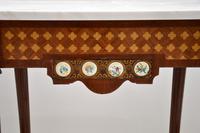 Antique French Marble Top Console Table (7 of 11) Antique French Marble Top Console Table (7 of 11)