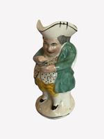 Antique Victorian Staffordshire Toby Jug of Mr Snuff (4 of 6) Antique Victorian Staffordshire Toby Jug of Mr Snuff (4 of 6)