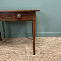 Fine Country Georgian Mahogany Antique Side / Writing Table (3 of 6) Fine Country Georgian Mahogany Antique Side / Writing Table (3 of 6)
