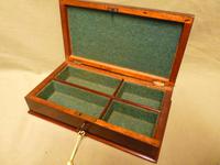 Inlaid Flame Mahogany & Rosewood Box c.1890 (2 of 13) Inlaid Flame Mahogany & Rosewood Box c.1890 (2 of 13)