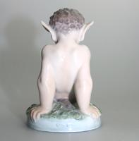 Fine Royal Copenhagen Porcelain Satyr & Frog Figure #1713 c.1952 (4 of 6) Fine Royal Copenhagen Porcelain Satyr & Frog Figure #1713 c.1952 (4 of 6)