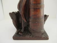 Pair of Swiss Black Forest Carved Figures, Pipe Rest & Match Holder c.1890 (18 of 19) Pair of Swiss Black Forest Carved Figures, Pipe Rest & Match Holder c.1890 (18 of 19)