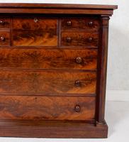 Scotch Chest of Drawers Flamed Mahogany 19th Century (9 of 11) Scotch Chest of Drawers Flamed Mahogany 19th Century (9 of 11)