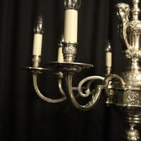French Silver Gilded Cherub 8 Light Antique Chandelier (2 of 10) French Silver Gilded Cherub 8 Light Antique Chandelier (2 of 10)