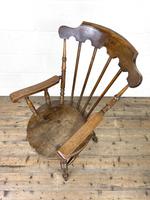 Antique Ash & Elm Armchair with Penny Seat (8 of 9) Antique Ash & Elm Armchair with Penny Seat (8 of 9)