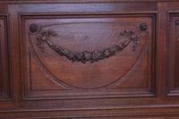 Carved Oak French Gentleman's Double Bed (9 of 10) Carved Oak French Gentleman's Double Bed (9 of 10)