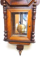 Impressive Victorian American Drop Dial Wall Clock 8 Day Movement Inlaid Case (14 of 14) Impressive Victorian American Drop Dial Wall Clock 8 Day Movement Inlaid Case (14 of 14)