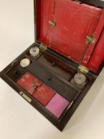 Victorian Rosewood Inlaid Vanity Box (5 of 14) Victorian Rosewood Inlaid Vanity Box (5 of 14)