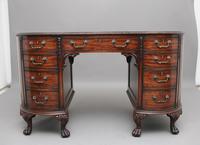 Superb Quality Edwardian Mahogany Kidney Shaped Desk (9 of 12) Superb Quality Edwardian Mahogany Kidney Shaped Desk (9 of 12)