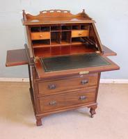 Antique Mahogany Small Bureau Writing Desk (6 of 11) Antique Mahogany Small Bureau Writing Desk (6 of 11)