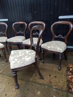 Set of 6 Balloon Back Dining Chairs (4 of 5) Set of 6 Balloon Back Dining Chairs (4 of 5)