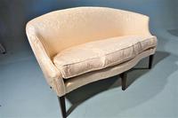 Elegant Early 20th Century Oval Backed Sofa of Hepplewhite Design (2 of 5) Elegant Early 20th Century Oval Backed Sofa of Hepplewhite Design (2 of 5)