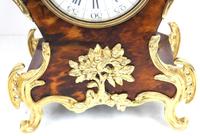 Antique French Shell & Ormolu 8-Day Striking Mantel Clock Rococo Boulle Case Segment Dial Signed (9 of 13) Antique French Shell & Ormolu 8-Day Striking Mantel Clock Rococo Boulle Case Segment Dial Signed (9 of 13)
