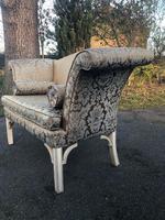 Antique English Small Upholstered Sofa (3 of 8) Antique English Small Upholstered Sofa (3 of 8)