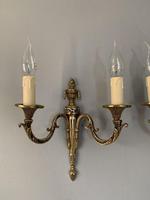Pair of French Wall Lights, Rewired c.1910 (3 of 9) Pair of French Wall Lights, Rewired c.1910 (3 of 9)