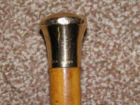 Antique Hallmarked 1918 - 9 Carat Gold Umbrella by Kendall with Black Canopy (17 of 17) Antique Hallmarked 1918 - 9 Carat Gold Umbrella by Kendall with Black Canopy (17 of 17)