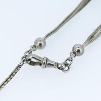 Antique Sterling Silver Albertina Watch Chain Bracelet with Tassel (4 of 8) Antique Sterling Silver Albertina Watch Chain Bracelet with Tassel (4 of 8)