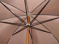 Antique Fawn Coloured Canopy Umbrella With Billiard Inspired Ball Handle (6 of 14) Antique Fawn Coloured Canopy Umbrella With Billiard Inspired Ball Handle (6 of 14)
