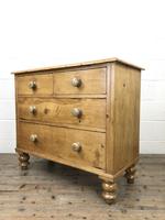 Antique Pine Straight Front Chest of Drawers (6 of 10) Antique Pine Straight Front Chest of Drawers (6 of 10)