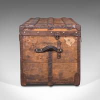 Large Antique Steamer Trunk, English, Pine, Travel, Shipping Chest, Victorian (4 of 12) Large Antique Steamer Trunk, English, Pine, Travel, Shipping Chest, Victorian (4 of 12)