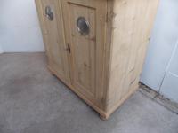 Lovely Victorian 2 Door Antique Pine Kitchen / Food Cupboard to wax / paint (8 of 9) Lovely Victorian 2 Door Antique Pine Kitchen / Food Cupboard to wax / paint (8 of 9)