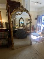 Very Large Arched Mirror with Scrolling Flowers (4 of 9) Very Large Arched Mirror with Scrolling Flowers (4 of 9)