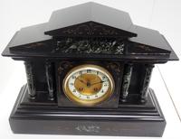 Fine Slate & Marble Mantel Clock 8 Day Striking Mantle Clock (5 of 9) Fine Slate & Marble Mantel Clock 8 Day Striking Mantle Clock (5 of 9)