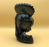 Outstanding Original Signed Carved Wooden Sculpture of a Trendy Art Deco Model (3 of 12) Outstanding Original Signed Carved Wooden Sculpture of a Trendy Art Deco Model (3 of 12)