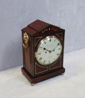 Regency Mahogany Bracket Clock by Thomas Connald (5 of 8) Regency Mahogany Bracket Clock by Thomas Connald (5 of 8)