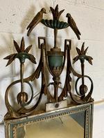 Beautiful Large Green & Gilt Wall Mirror (3 of 9) Beautiful Large Green & Gilt Wall Mirror (3 of 9)