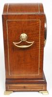 Incredible Solid Mahogany Cased Mantel Clock with Bone Inlay by James Weir (5 of 10) Incredible Solid Mahogany Cased Mantel Clock with Bone Inlay by James Weir (5 of 10)
