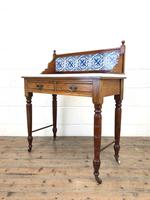 Antique Washstand with Tiled Back (8 of 10) Antique Washstand with Tiled Back (8 of 10)