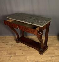 French Louis Philippe Period Mahogany Console Table (3 of 12) French Louis Philippe Period Mahogany Console Table (3 of 12)