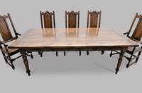 Oak Farmhouse Table & Eight Chairs (2 of 4) Oak Farmhouse Table & Eight Chairs (2 of 4)