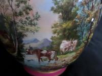 Large Vase Depicting Pastoral Scene with Cattle etc (2 of 6) Large Vase Depicting Pastoral Scene with Cattle etc (2 of 6)