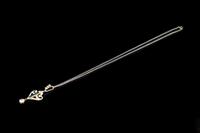 Antique Green Paste Sterling Silver Drop Pendant & Chain Necklace (8 of 10) Antique Green Paste Sterling Silver Drop Pendant & Chain Necklace (8 of 10)