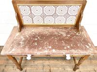Antique Pine Tile Back Washstand (6 of 15) Antique Pine Tile Back Washstand (6 of 15)