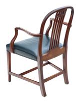 Set of 10 (8+2) mahogany dining chairs 19th Century (10 of 11) Set of 10 (8+2) mahogany dining chairs 19th Century (10 of 11)