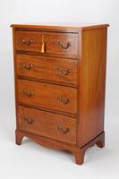 Tall Edwardian Mahogany & Inlaid Chest of Drawers (12 of 13) Tall Edwardian Mahogany & Inlaid Chest of Drawers (12 of 13)