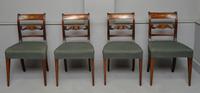 Set of Four Regency Mahogany & Brass Inlaid Dining Chairs (10 of 10) Set of Four Regency Mahogany & Brass Inlaid Dining Chairs (10 of 10)