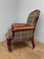 Unique Victorian Mahogany Library Arm Chair (3 of 7) Unique Victorian Mahogany Library Arm Chair (3 of 7)