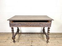 Antique 19th Century Carved Oak Table (6 of 11) Antique 19th Century Carved Oak Table (6 of 11)