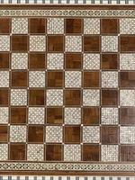 Rosewood bone and mother of Pearl chess board (7 of 7) Rosewood bone and mother of Pearl chess board (7 of 7)