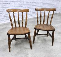 Pair of Antique Child's Chairs (3 of 4) Pair of Antique Child's Chairs (3 of 4)