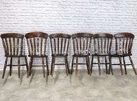 Matched Set of 6 Windsor Lathback Kitchen Chairs (4 of 7) Matched Set of 6 Windsor Lathback Kitchen Chairs (4 of 7)
