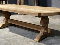 Large Rustic French Bleached Oak Farmhouse Dining Table (34 of 40) Large Rustic French Bleached Oak Farmhouse Dining Table (34 of 40)