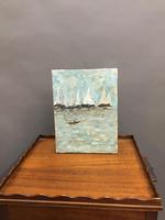 Oil on Canvas - Seascape with Boats (2 of 4) Oil on Canvas - Seascape with Boats (2 of 4)